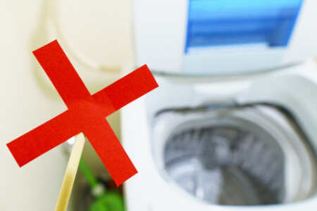 洗濯機修理を依頼する必要がある故障例