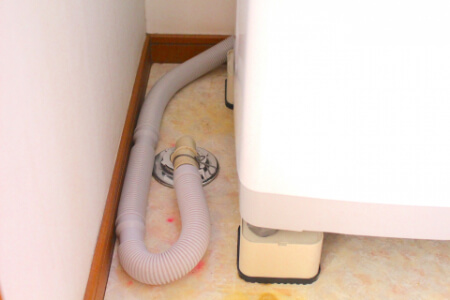 洗濯機が排水できない主な原因