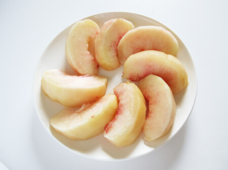 冷凍保存した桃の食べ方