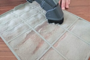 フィルターの汚れを取る