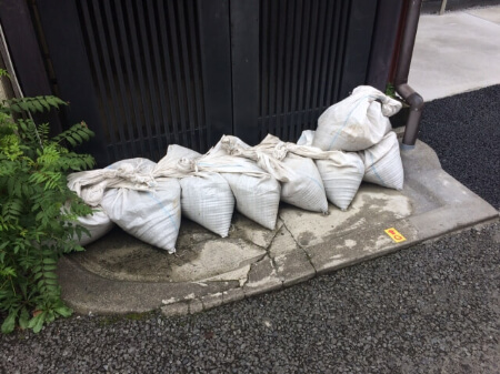 土嚢作りに必要な数と作り方