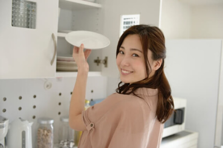 使いやすい食器棚にするための4つの収納ポイント