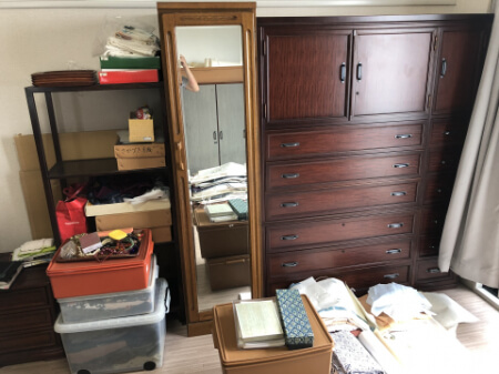 自分で遺品整理する流れ