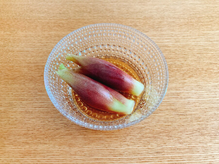 みょうがを甘酢漬けににしたら2ヶ月保存できる