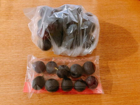 ぶどうを冷蔵保存する方法