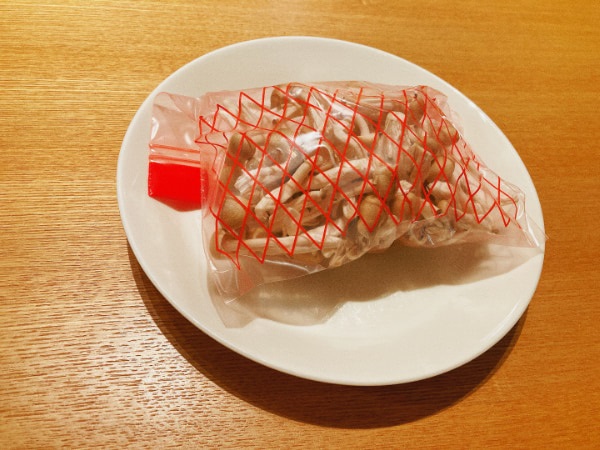 キノコを長期間保存したいなら冷凍保存