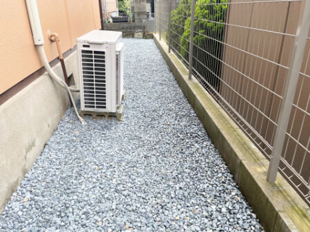 防草シートの施工手順