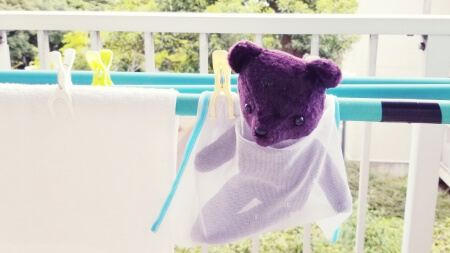 ぬいぐるみを洗濯機で洗う方法