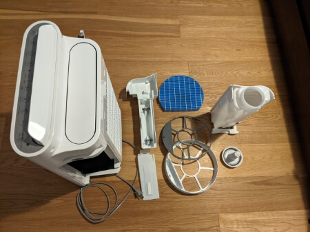 加湿器掃除はパーツごとに洗い方が違う