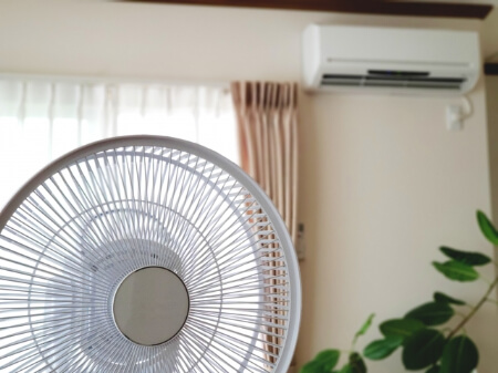 エアコンの設定温度を体感しやすくする