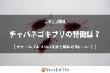チャバネゴキブリ 駆除