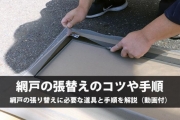 網戸 張り替え