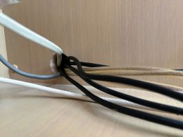 壁掛けテレビの設置46657B