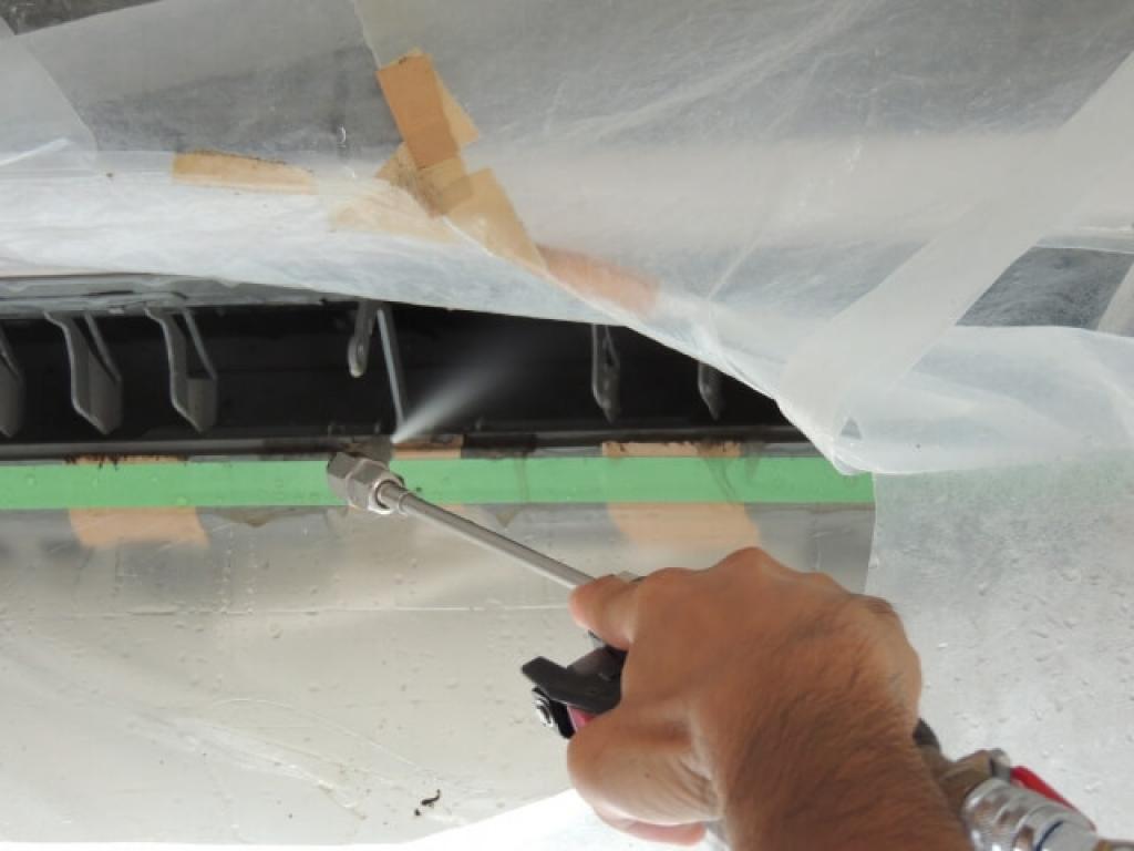 エアコンクリーニング（壁掛け型）のサービス写真