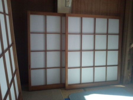 障子張替えのサービス写真