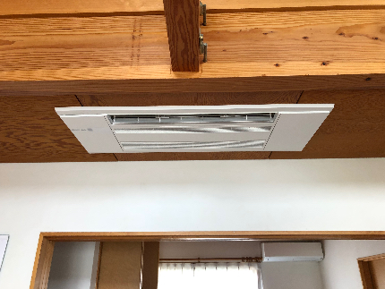 エアコン取り付けのサービス写真