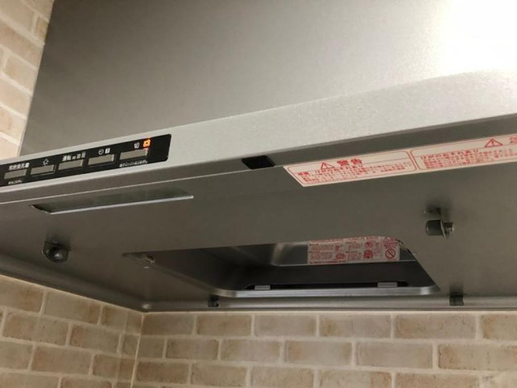 レンジフード（換気扇）クリーニング（プロペラ型）のサービス写真