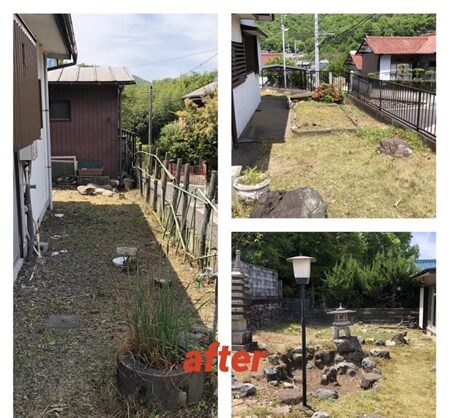 草刈り（草刈り機）のサービス写真