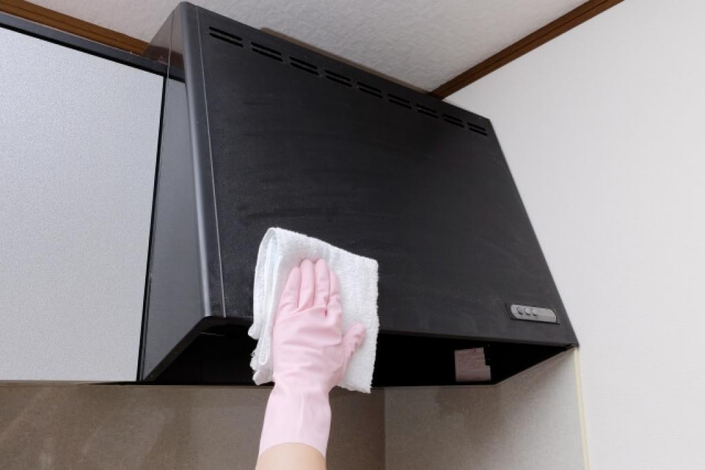 レンジフード（換気扇）クリーニング（レンジフード型）のサービス写真