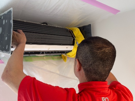 エアコンクリーニング(壁掛け型)のサービス写真 エアコンクリーニング(壁掛け型)のサービス写真