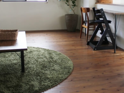 フローリングの張替え（木材･無垢フローリング）のサービス写真