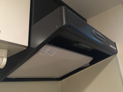 レンジフード（換気扇）クリーニング（レンジフード型）のサービス写真