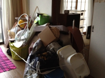 不用品回収・粗大ゴミ処分（1トントラック）のサービス写真