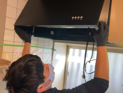 レンジフード(換気扇)クリーニング(レンジフード型)のサービス写真 レンジフード(換気扇)クリーニング(レンジフード型)のサービス写真