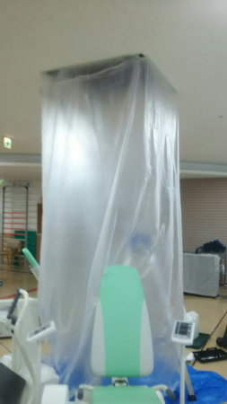 事務所・店舗・クリニック☆全機種メーカ業務用エアコン(天井カセット型)洗浄作業のサービス写真3