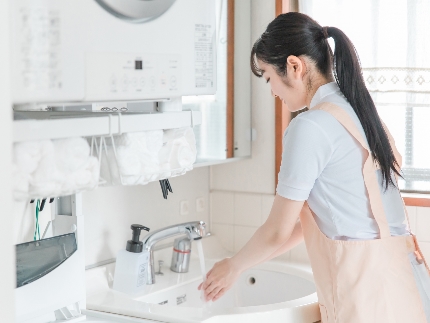 北海道全域にて対応◎夜間対応も気軽にご相談ください【洗面所クリーニング】のサービス写真2