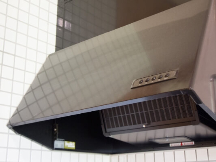 レンジフード（換気扇）クリーニング（レンジフード型）のサービス写真