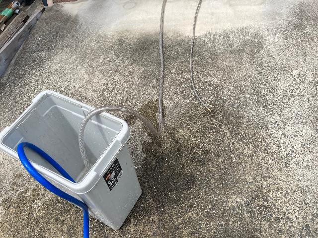 排水管洗浄（一戸建て住宅）のサービス写真