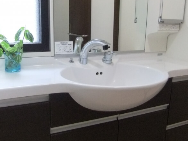 洗面所クリーニングのサービス写真 洗面所クリーニングのサービス写真