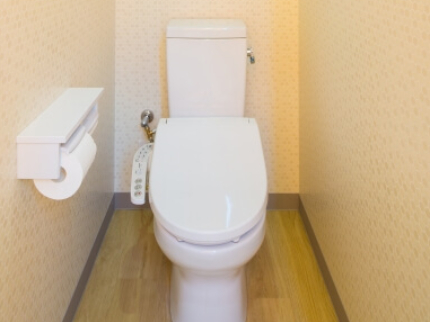 トイレクリーニングのサービス写真