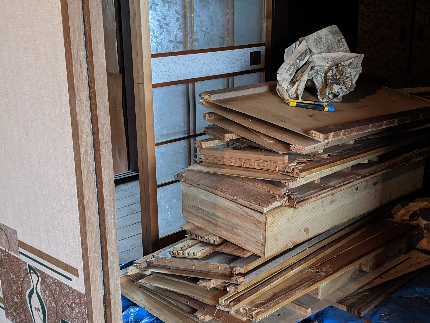 不用品回収・粗大ゴミ処分（2トントラック）のサービス写真