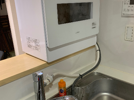 食洗機の交換・取り付け（卓上型）のサービス写真