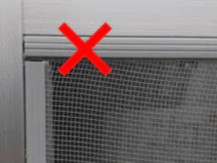 網戸張替えのサービス写真