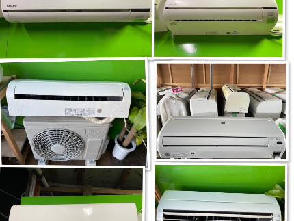 エアコン取り付けのサービス写真