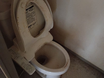 トイレクリーニングのサービス写真