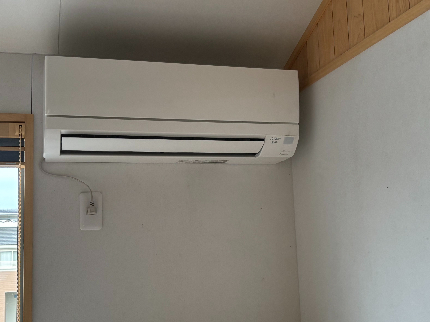 エアコン取り付けのサービス写真