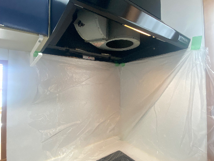 レンジフード（換気扇）クリーニング（レンジフード型）のサービス写真