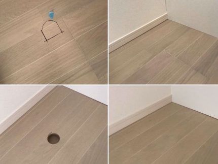 材質によって適した補修法を行います!のサービス写真1