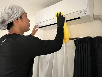 エアコンクリーニング(壁掛け型)のサービス写真 エアコンクリーニング(壁掛け型)のサービス写真