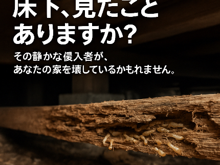 シロアリ駆除のサービス写真