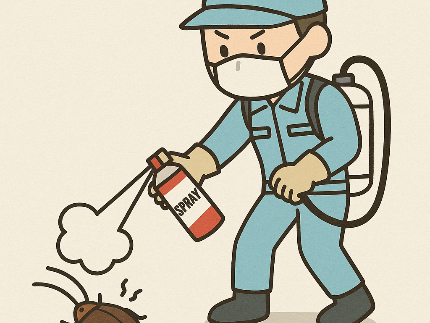 ゴキブリ駆除（居住住宅）のサービス写真