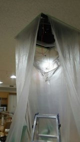 事務所・店舗・クリニック☆全機種メーカ業務用エアコン(天井カセット型)洗浄作業のサービスサムネイル写真2
